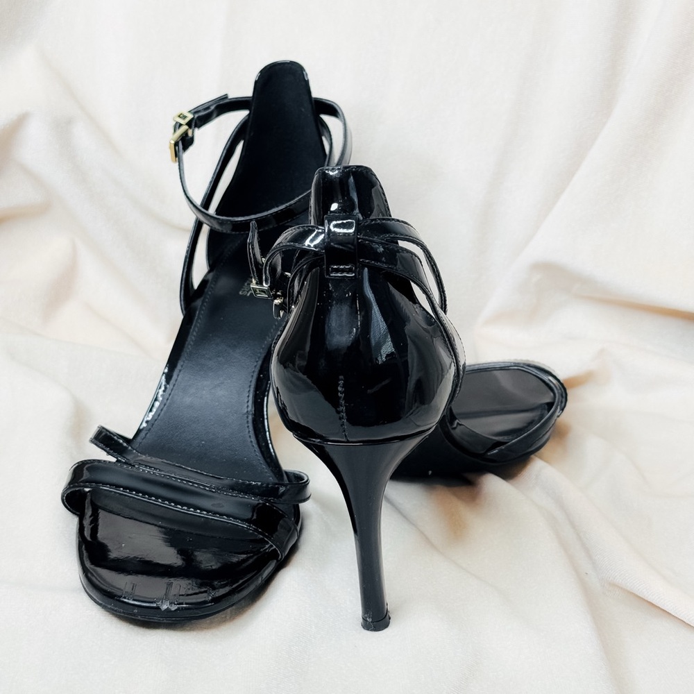 Michael Kors Black Strappy Heels